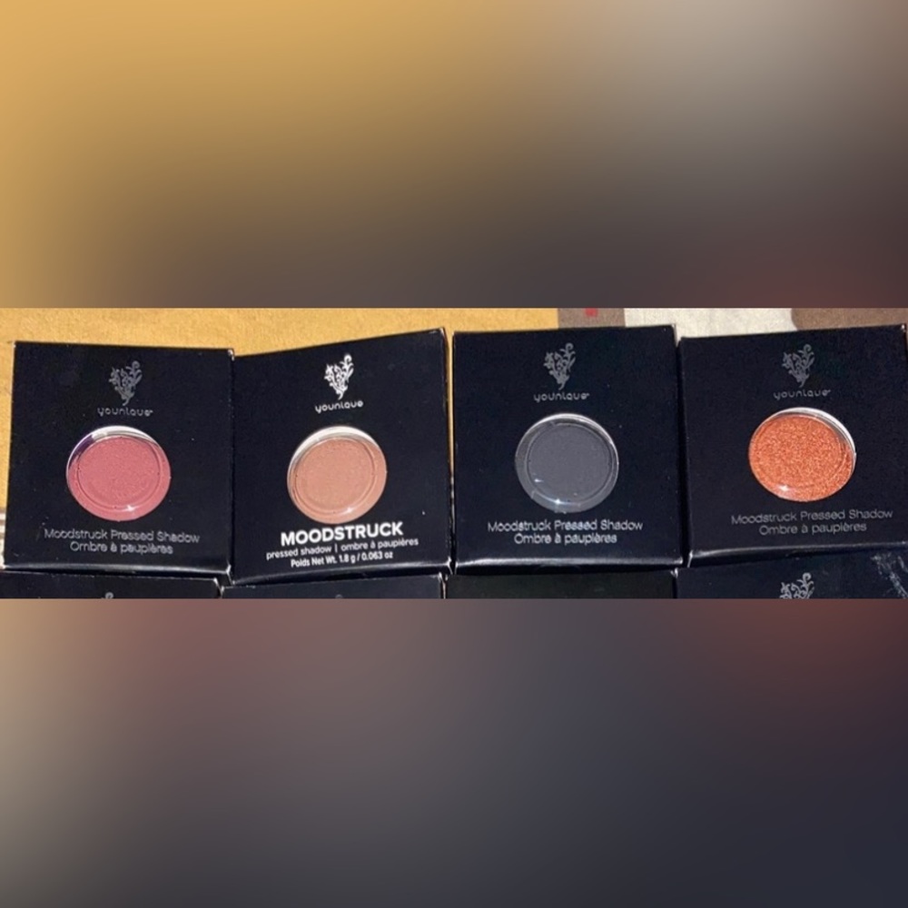 NIB Younique eyeshadow singles Fervent, earthly, legendary and manipulative.